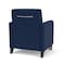 Lesro Siena Lounge Reception Guest Chair w/ Front Casters, 27 in W 29.5 in L 32.5 in H SN1101 - alternate 2
